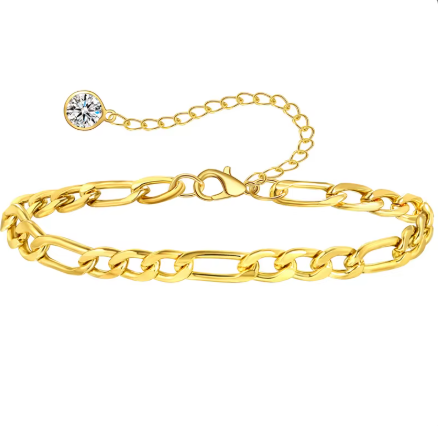 Women's Large Cuban Link Chain Anklet