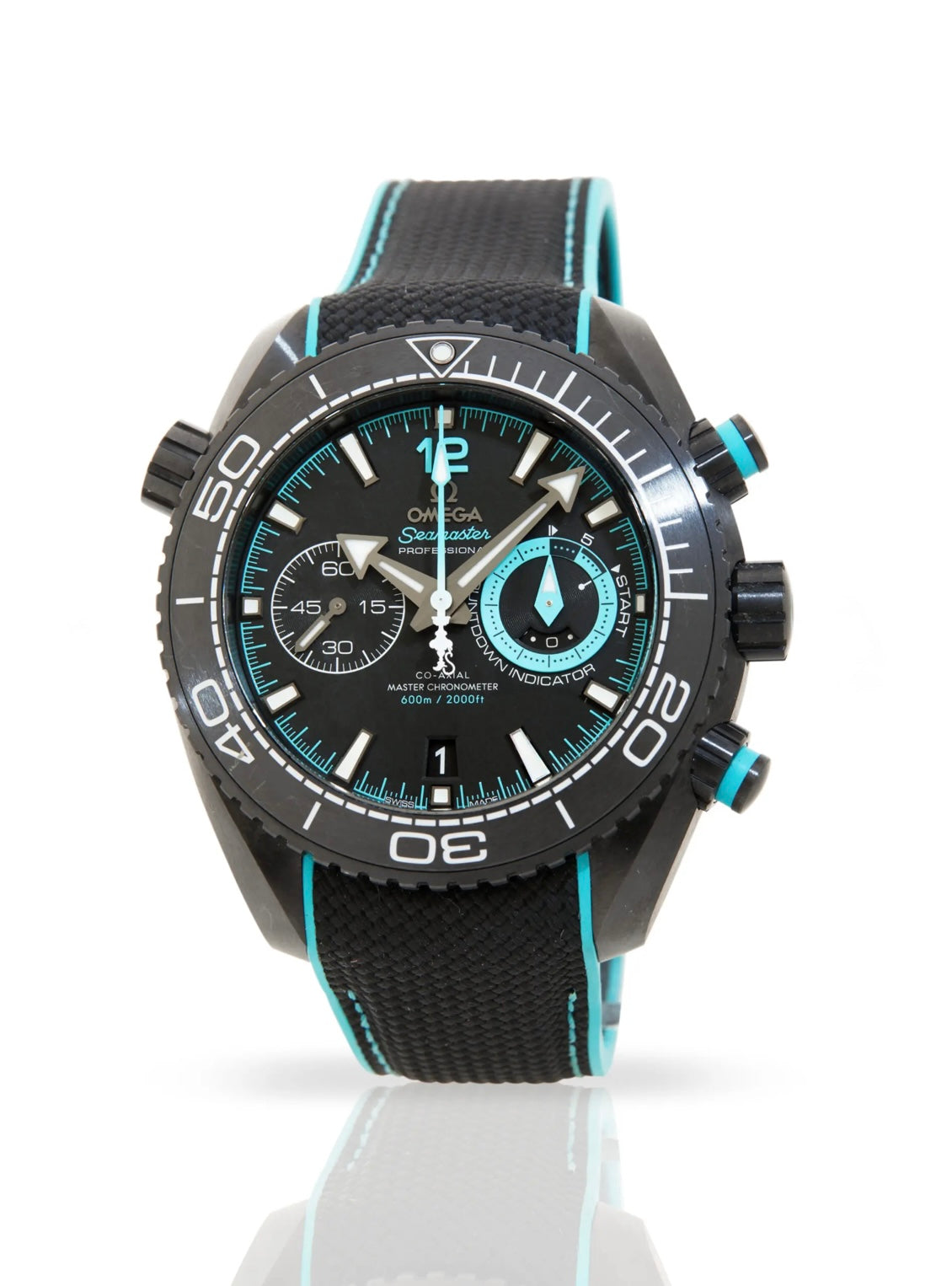 Seamaster Planet Ocean 600M 215.92.46.51.01.003 'ETNZ Deep Black'