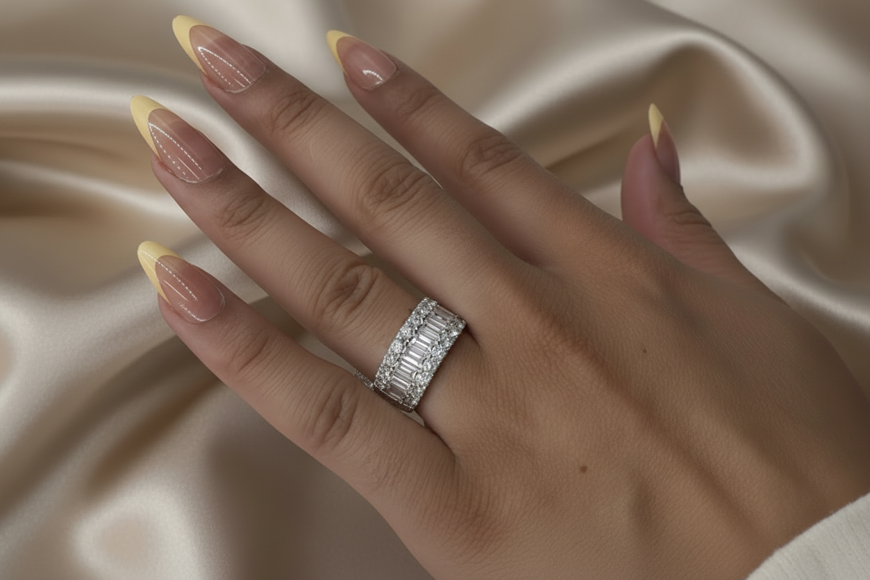 1.98ct Luminary Halo Diamond Ring in 9k White Gold