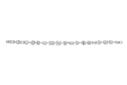 12.62ct Celestara Diamond Bracelet in 9k White Gold