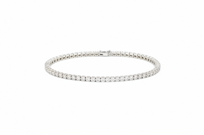 9.30ct Celestia Line Diamond Bracelet in 18k White Gold