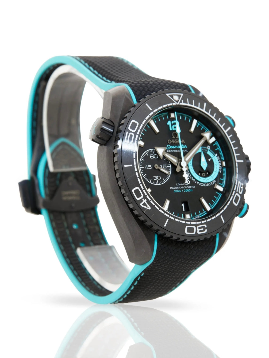 Seamaster Planet Ocean 600M 215.92.46.51.01.003 'ETNZ Deep Black'