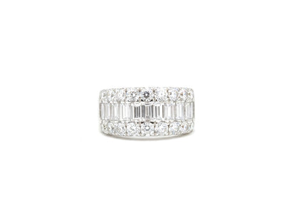 1.98ct Luminary Halo Diamond Ring in 9k White Gold