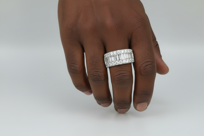 1.98ct Luminary Halo Diamond Ring in 9k White Gold