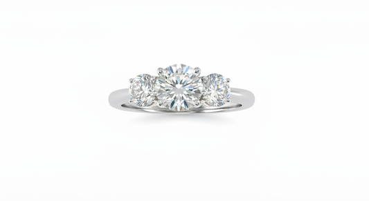 2.37ct Regal Trinity Diamond Ring